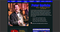 Desktop Screenshot of peteroprisko.com